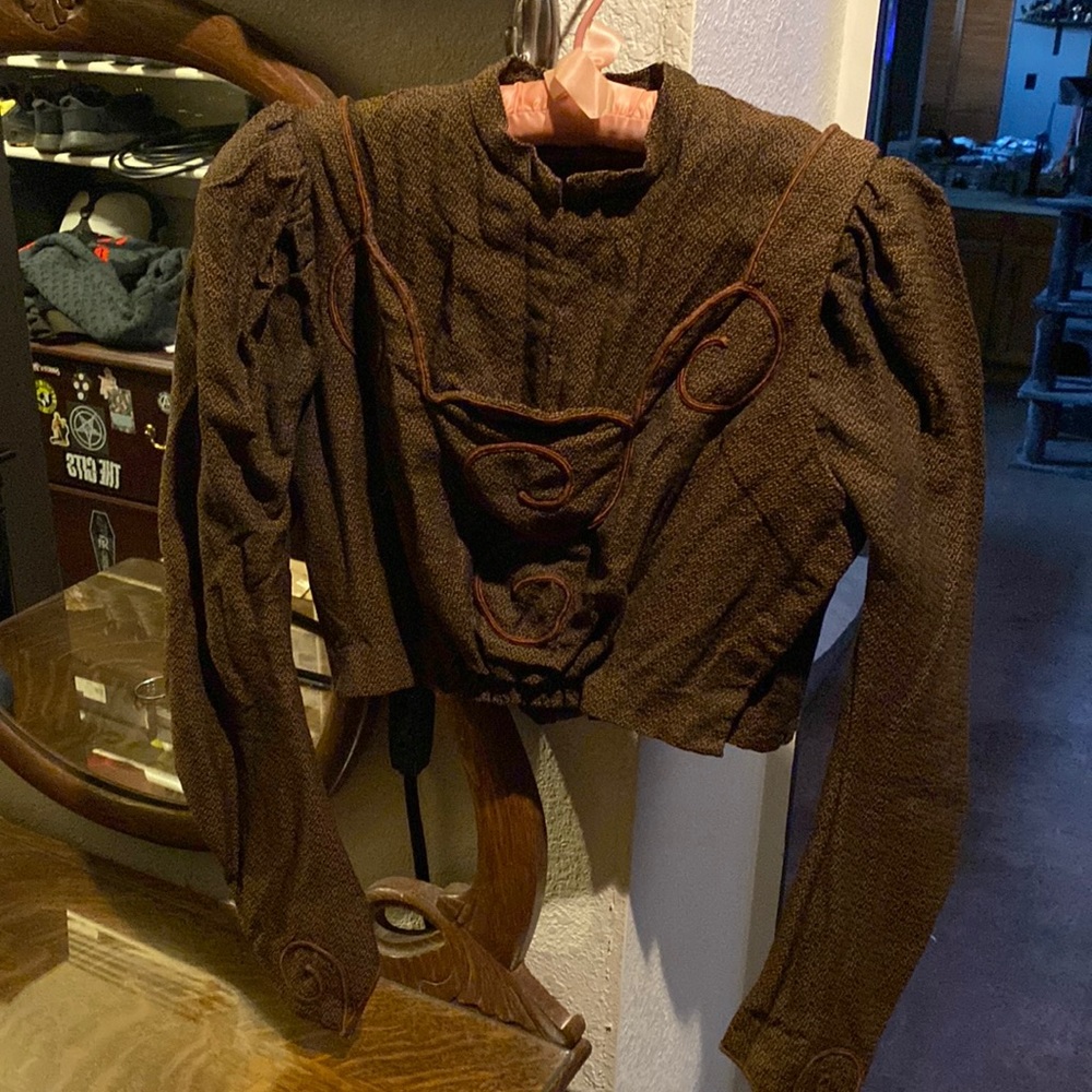 Authentic Vintage Victorian Age Women’s Shirt Coat